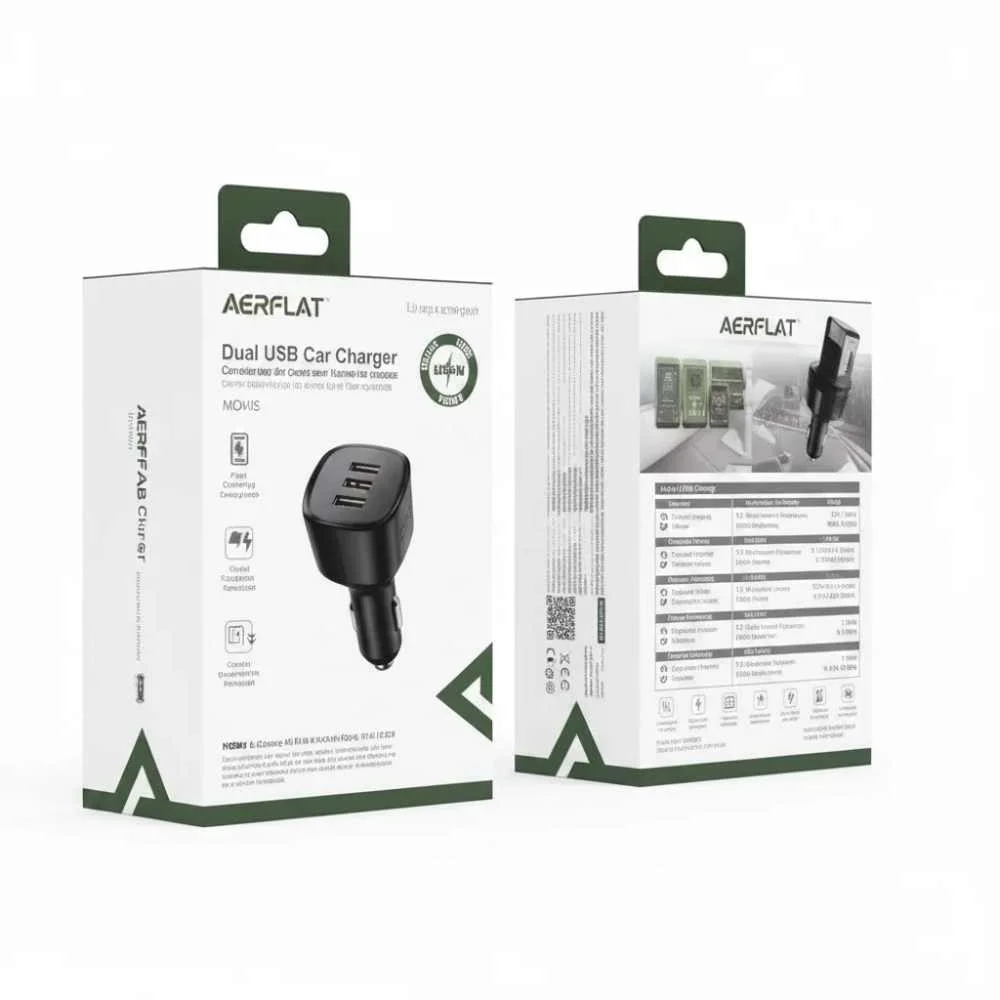 Адаптер Acefast B18 200W [2USB-C+USB-A]