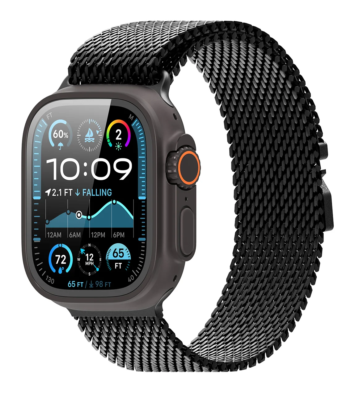 Ремінець Dux Ducis для Apple Watch 42/44/45/46/49MM Milanese Air Series