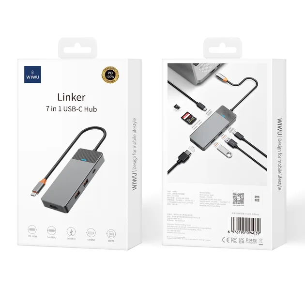 Перехідник Wiwu A721HD Linker Series