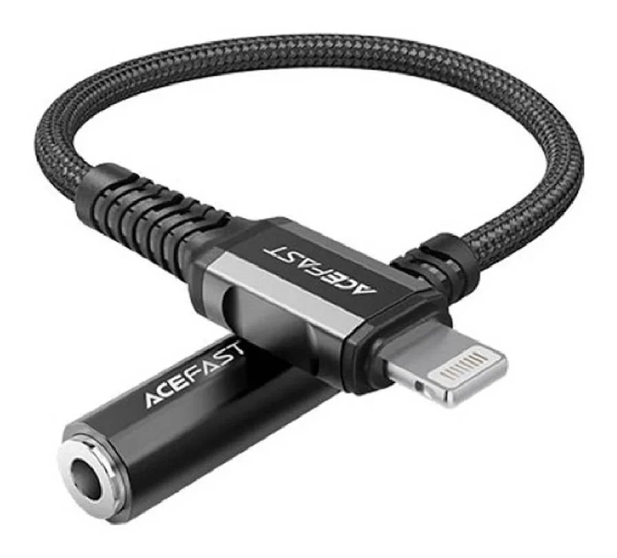 AUX Acefast C1-05 Aluminium Alloy Lightning to 3.5mm