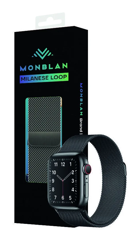 Ремінець Monblan для Apple Watch 42/44/45/46/49mm Milanese Series