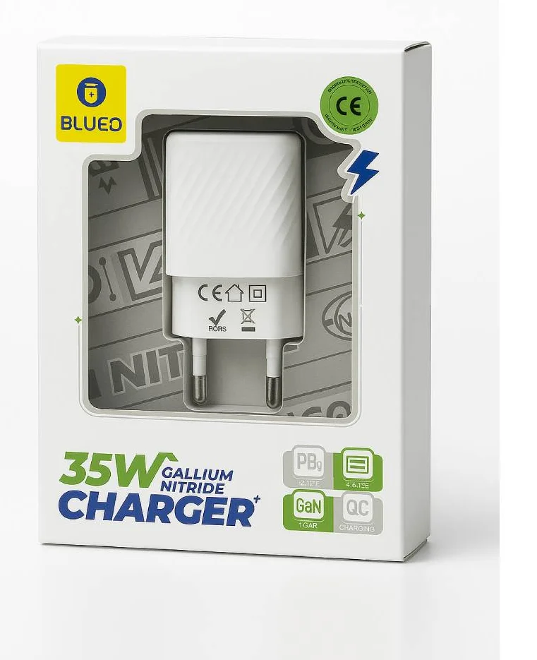 Адаптер Blueo BL063 USB-C 35W Gallium Nitride Series
