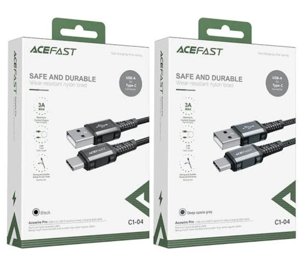 Кабель Acefast C1-04 Aluminium Alloy USB to USB-С
