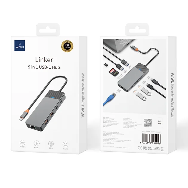 Перехідник Wiwu A921HV Linker Series
