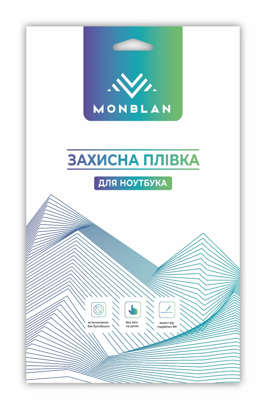 Захисна плівка Monblan для MacBook Air 13.6 2022-2026 (Transparent)