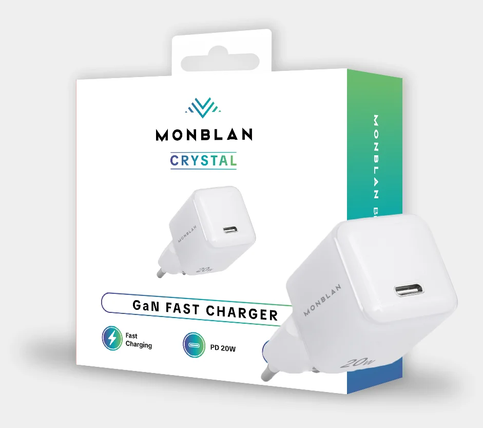 Адаптер Monblan USB-C 20W G2 Crystal Series
