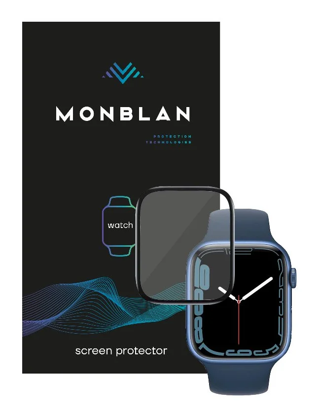 Захисне скло Monblan для Apple Watch 41mm PMMA (Black)